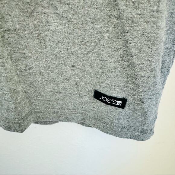 MENS JOES JEANS Dark Heather Grey Gray Sleeveless Tank Top Relax Shirt Pocket S - Picture 7 of 8
